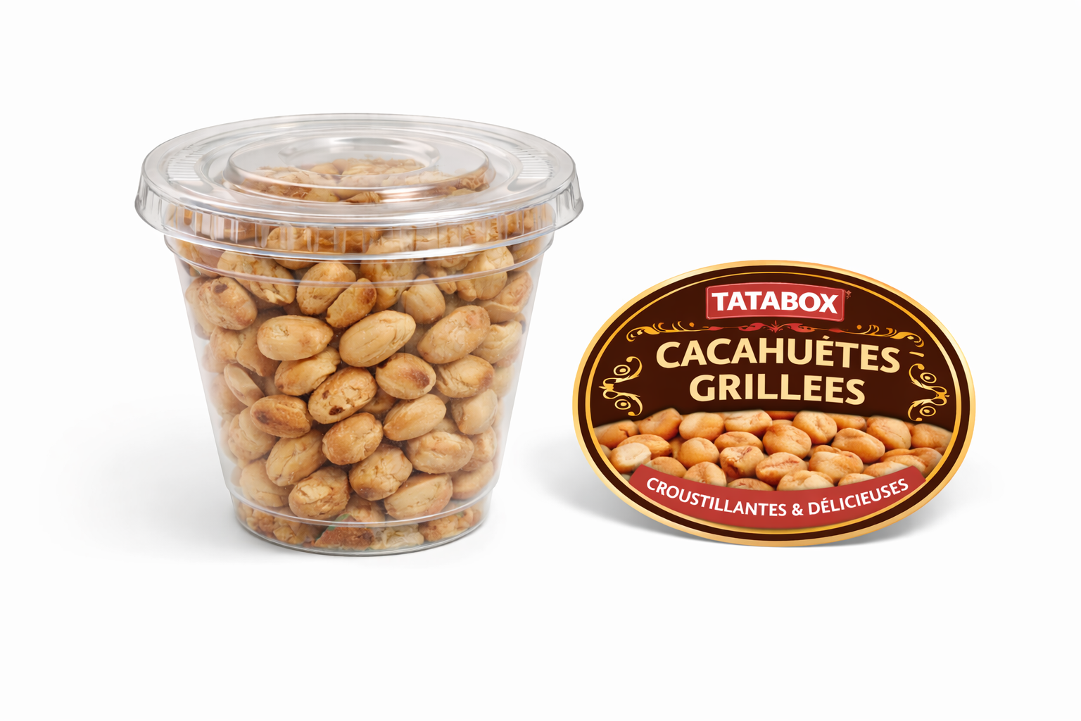 Cacahuetes grillées