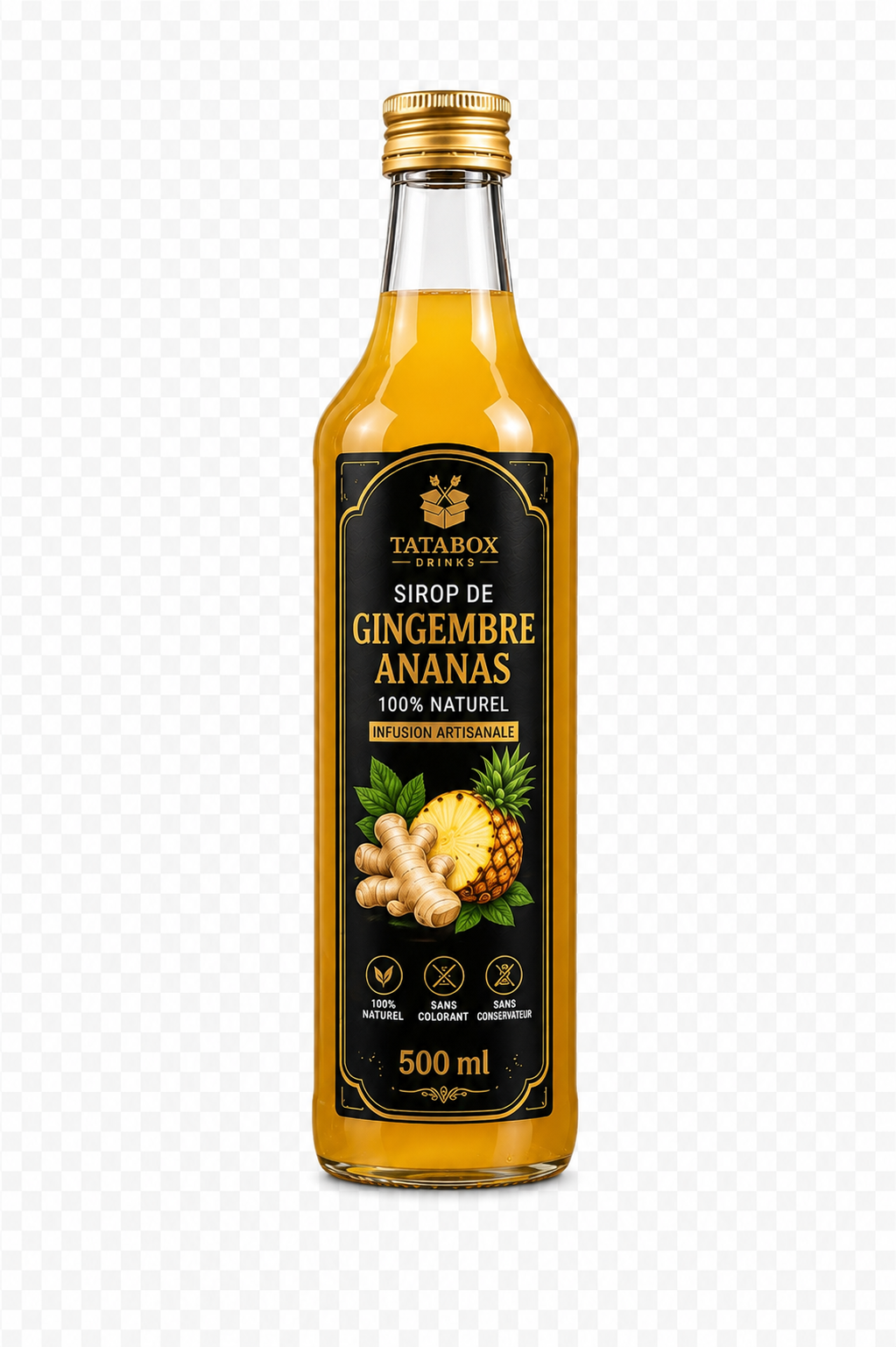 Sirop de gingembre 500 ml